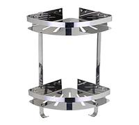 Shower Shelf, Stainless Steel Bathroom Corner Shelf Shelves, Shower Organizer Wall-Mounted For Bathroom(Size:B)