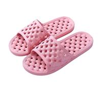 Shower Shoes for Adult Comfortable and Soft Slippers Quick Dry Non-Slip with Drain Holes for Bathroom Pool Beach Memory Foam Cushion Slippers for Men Women (3.5)