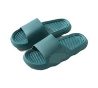 Shower Shoes Sandals Men And Women Outdoor Wear Indoor Home Soft Bottom Student Couple Sandals Men Trendy Fashion Bathroom Slippers(Dark green,46-47)