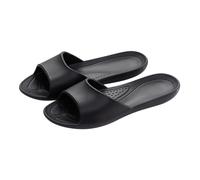 Shower Shoes Women's Non-Slip Women's Slippers with Footbed Summer Plain Bath Mules Shower Slippers Bath Sandals Lightweight Bath Slippers Beach Sandals Guest Slippers, darkgray, 6.5 UK