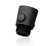 Shower Shut Off Valve RV Shower Head Flowing Restrictor G1/2 Quick Shut Off Valve Water Flow Regulator for Bidet Sprayer (Black)