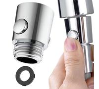 Shower Shut Off Valve,Shower Head Flowing Restrictor,G1/2 Shower Head Control Valve,Durable ABS Shut Off Valve Replacement Part,Universal Replacement Water Pressure Regulator,for Handheld Shower
