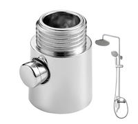 Shower Shut-Off Valve, Water Volume Pressure Regulator, 1.02x1.57inches Replacement Restrictor with Sturdy Build, Handheld Showers Accessory with Practical Style, Bathing Tool for Washing Hair Adults