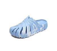 Shower Slipper, Breathable Summer Slippers for Men & Women - Thick Sole Comfortable Hole Sandals(Blue,5.5 UK)