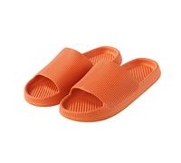 Shower Slipper for Women Men Sandals Bathroom Flat with Thick Sole Flip Flops Non-Slip Bathing Lightweight Sliders Cloud Summer Quick Drying Shoes Pillow Soft Slide Bathroom or Indoor Use