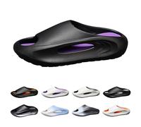 Shower Slipper for Women Men Shoes Open Toe Summer with Thick Sole Slippers Bathing Quick Drying Bathroom Flip Flops Cloud Shower House Sandals Lightweight Slide Pool for Beach,pool and Outdoor