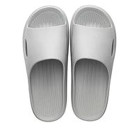Shower Slippers For Women, Bathroom Slipper Men Open Toe, Light Weight Flat Slide For Mens, Comfortable Gardening Slides Beach Swimming Shoes Summer Sandal Quick Drying Slides Rubber Sandals