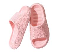 Shower Slippers, Women's Lightweight Bathing Shoes, Non-Slip Slippers, Cute Pattern, Slippers, Flat Slippers, Casual Slippers, Unisex, Comfortable, Breathable Beach Shoes, pink, 36 EU