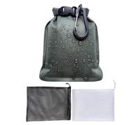 Shower Soap Bag | Travel Holder Soap Storage Bag, Daily Skin Care Supplies Leakproof Water for Holiday Gym Travel, verde, Consulte la descripción, See description