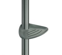 Shower Soap Dish Delabie Be-Line® for sliding shower rail 150x120mm Anthracite 511912C