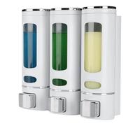 Shower Soap Dispenser - Wall Container Setup, Hygienic Liquid Storage, Stylish Multi Pump - Mountain | Elegant Gel Press Unit, Durable Refillable Housing, Lotion Compartment Station