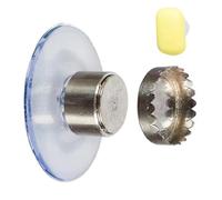 Shower Soap Holder, Rotatable Suction Cup Wash Bowl, Hanging Vacuum Handle Cup Bar Holder, Wall Mounted Soaps Breed with Strong Magnet, Creative Hanging Cleaner Support for Bathroom