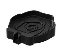 Shower Soap Tray, Silicone Sponge Holder, Rosette Shaped Soap Dish with Drain for Shower, Sink, Kitchen, Travel, Outdoor, Bathroom