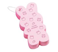 Shower Sponge - 4.8 x 2.4 Inch Back, Face, Full Body Wash, Bath Element for Disappearance Body, Super Soft 3D, Heavy Bathroom Care, Comes with a Whisk Net, Perfect