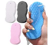 Shower Sponge, Cleaning Sponges - 4 Pieces for Cleaning and Scrubs for the Whole Family