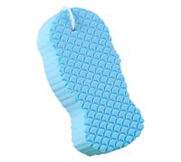 Shower Sponge for Body - 12 x 6 x 2.3 cm, Massage Skin Cleaning Shower Brushes, Reusable Back Scrubbing Tool, Soft - for Kids, Pregnant Women
