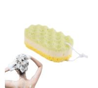 Shower Sponge Soft Scrubber, Ergonomic Gentle Body Sponge Foam Rub, Three-Layer Durable Foam Rub for Family Friends Colleagues on Birthday