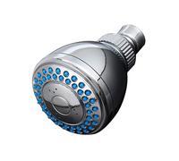 Shower Spray Head - Adjustable High Pressure Showerhead | Small Silicone Nozzle Anti-Clog Sprayer for Bathroom Relaxing Comfortable Spa-Like Bath Experience Home Hotel Family Use