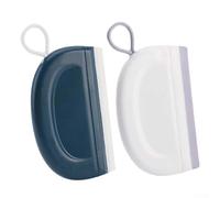 Shower Squeegees Set of 2 for Efficient Water Removal on Glass Surfaces, Shower Doors, Tiles and Kitchen Marble Counters