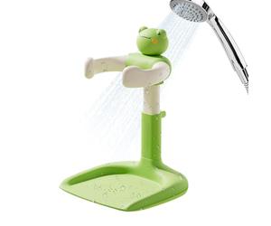 Shower Stand - Standing Shower Aid for - Height-Adjustable Holder for from 0-36 Months in Children's Room