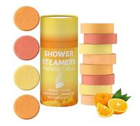 Shower Steamer Set of 8, Aromatherapy Shower Bombs, Shower Steamer Aromatherapy, Fragrance Tabs for Shower, Various Aromas, Spa Gift for Women and Men (Citrus)