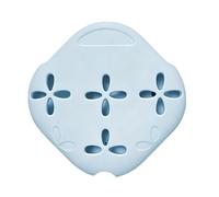 Shower Steamer Tray Suction Cup - Silicone Aromatherapy Diffuser Dish - Shower Steamer Tablet Dish | for Wall, Floor, Bathroom, Spa, Bedroom, Living Room, Car