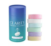 Shower Steamers Aromatherapy, 6 Scents Shower Bombs Tablets Long Lasting, Moisturizing Showers Steamers for Women Men, Natural Bath Bombs Showers Tablets Steamer, for Bathing Supplies
