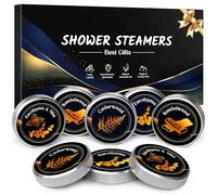Shower Steamers Aromatherapy Birthday Gifts for Men 8 Pcs, Small Relaxation Thank You Mens Gifts for Fathers Day Christmas Stocking Fillers for Men,Self Care Xmas Present for Him Dad Husband Boyfriend