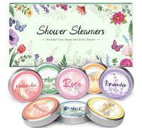 Shower Steamers Aromatherapy Birthday Gifts for Women: Linkax 8 Pcs Bath Bombs SPA Self Care Small Relaxation Friendship Thank You Gifts for Women Mum, Advent Calendar Christmas Stocking Fillers