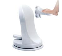Shower Step Footrest - Suction Cup Mount, Non Slip, No Drill Install, Pedicure Leg Support, Bathroom Toilet Use, Home Hotel Setup, Shaving Assist Tool Enhancing Comfort During Bathroom Toilet