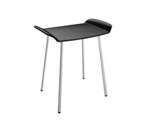 Shower Stool Delabie Be-Line® 540x480x360mm Black Matt 511418BK