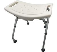 Shower Stool Non-Slip Bath Stool 265Lbs Adjustable Shower Seat