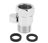 Shower Stop Valve with Lever Handle, G1 / 2 Water Flow Control Shut Off Valve for Home - Durable Brass Construction, Leakproof Ceramic Cartridge, Easy Operation