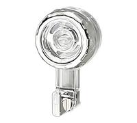 Shower Suction Hooks - Adhesive Grip Hangers, Powerful Hold with Reusable Design & Transparent Build for Bathtub Organization, Kitchen Arrangement, Window Mounting and Glass Door Utility