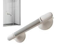 Shower Suction Safety Bar - 12.2 x 4.06 x 3.15 Inch Removable Reusable Handle, Non-Slip ABS PP Silicone Handrail, 340g Heavy Duty Support for Wet Conditions | Adheren Safety