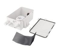 Shower Sump Pump System Box,750GPH Spray Sewage Pump Shower Sump Pump System Drain Kit,Built in Automatic Float Switch Shower Drain Box,for Marine Boat Yacht G750 30 (24V)
