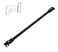 Shower Support Bar Metal Arm Bracket with Screw & Pad, Stabilizer for 8-12mm Thick Glass Enclosure, Square Bathroom Screen Brace 90cm