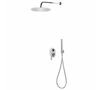 vidaXL Shower System Stainless Steel 201 Gold Bathroom Bathtub Shower Set