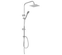 Shower System Stainless Steel Bathroom Fixture Accessory Equipment Home vidaXL