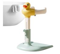 Shower Table, Standing Aid for Babies When Showering, Non-Slip Height-Adjustable Bath Stand for 6-24 Months at Home