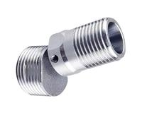 Shower Tap Adapter 360 Degree Adjustable Angled Bents Base