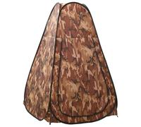 Shower Tent Camouflage 120x120x200cm PA Portable Pop-Up Privacy Camping w/Window