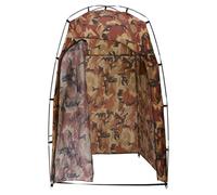 Shower Tent Camouflage 130x130x210cm Fibreglass Pop-Up Privacy Changing 2Pockets