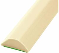 Shower Threshold Water Dam Silicone Strip,Shower Dam for Walk in Shower,Collapsible Shower Threshold Water Dam, Self Adhesive Silicone Dry and Wet Separation,Shower Water Guard (Khaki,60cm)
