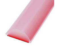 Shower Threshold Water Dam Silicone Strip,Shower Dam for Walk in Shower,Collapsible Shower Threshold Water Dam, Self Adhesive Silicone Dry and Wet Separation,Shower Water Guard (Transparent,100cm)