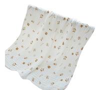 Shower Towel Newborns Soft Absorbent Cotton Gauzes Receiving Blanket Swaddles Wrap Baby Breathable Quilts