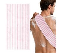 Shower Towels - 2 Structured Sides with Gentle | Back Scrubber Cloth - For Men and Women Sauna Home Bathtub Back Elbow Cleaning