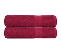 Shower Towels "FROGN" 2 pcs Bordeaux 70x140 cm 360 gsm