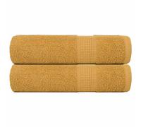 Shower Towels "FROGN" 2 pcs Gold 70x140 cm 360 gsm