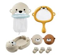 Shower Toys for Kids - Child-Mother Animal Play Set Tub Toy | Educational Water Play Animals for Bathing Trips Beach Outdoor Parties Shower